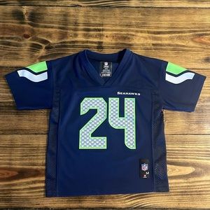 Youth Seattle Seahawks Marshawn Lynch Football Jersey